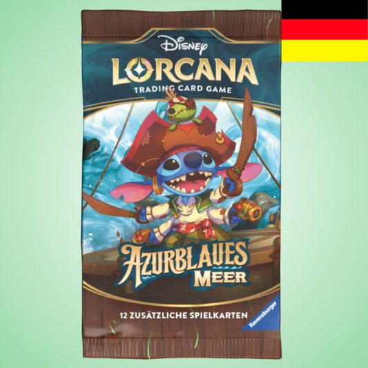 Disney Lorcana: Azurblaues Meer - Booster Pack