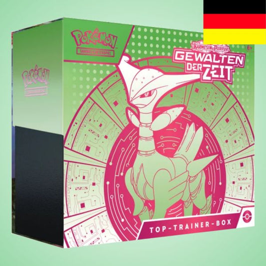 Pokemon: Gewalten der Zeit - Top Trainer Box (Eisenblatt)