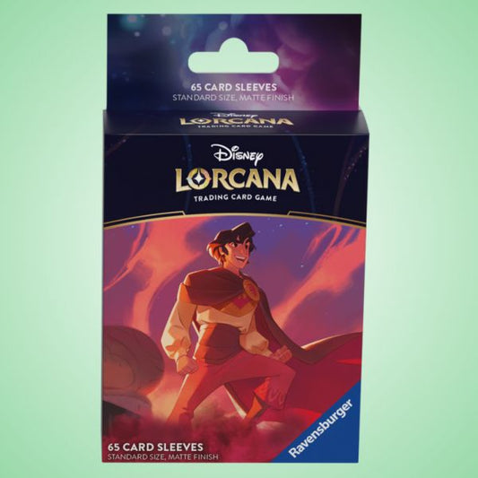 Disney Lorcana: Himmelsleuchten - Kartenhüllen Aladin