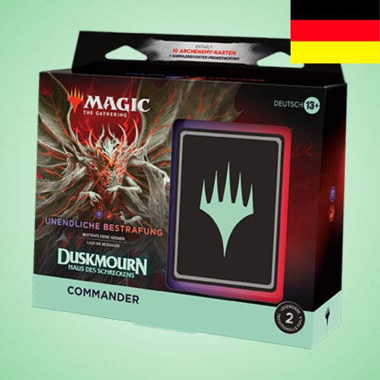 Magic: Duskmorun Haus des Schreckens - Unendliche Bestrafung Commander Deck