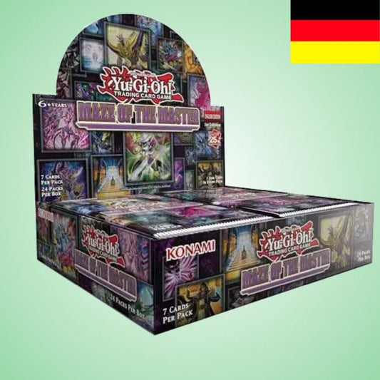 [Vorbestellung 13.03.25] Yu-Gi-Oh! Maze of the Master - Booster Display (24 Booster) - DE