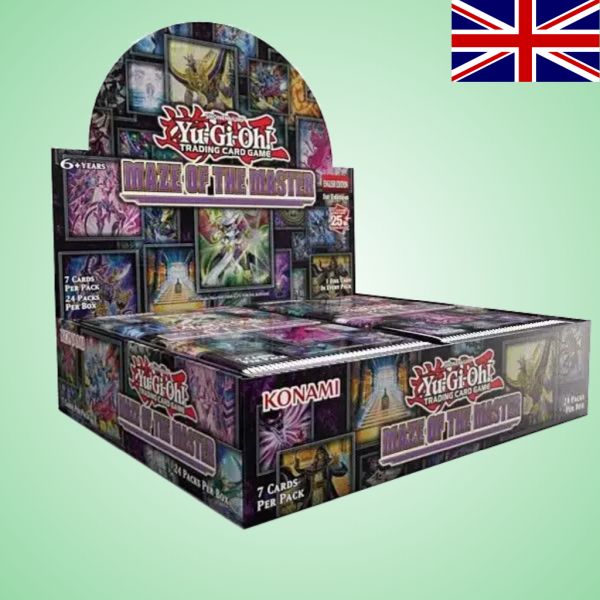 [Vorbestellung 13.03.25] Yu-Gi-Oh! Maze of the Master - Booster Display (24 Booster) - ENG