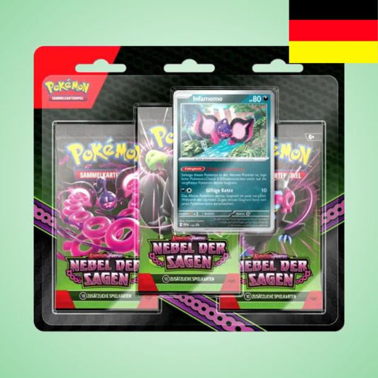 Pokemon: Nebel der Sagen - 3-Pack-Blister Infamomo