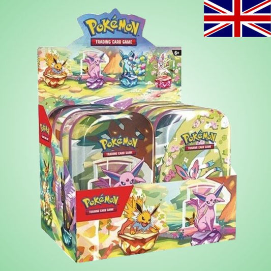 [Vorbestellung 07.02.25] Pokemon: Prismatic Evolutions - Mini Tin Display