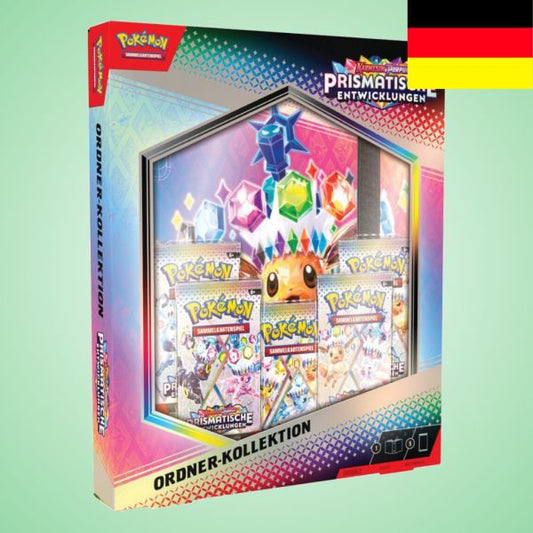 [Vorbestellung 17.01.25] Pokemon: Prismatische Entwicklungen - Ordnerkollektion