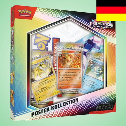 [Vorbestellung 17.01.25] Pokemon: Prismatische Entwicklungen - Posterkollektion