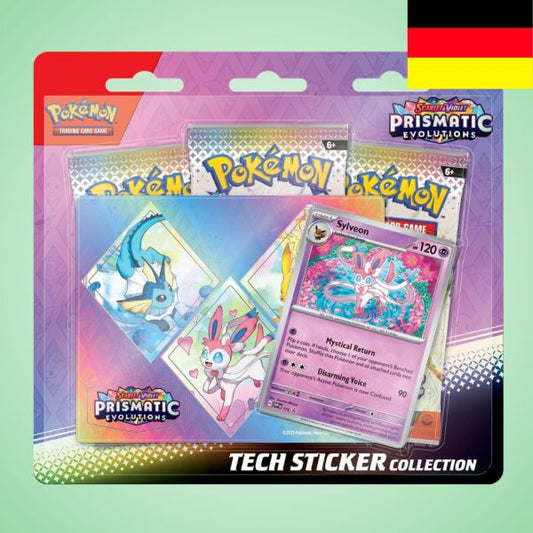 [Vorbestellung 17.01.25] Pokemon: Prismatische Entwicklungen - Tech Sticker Kollektion