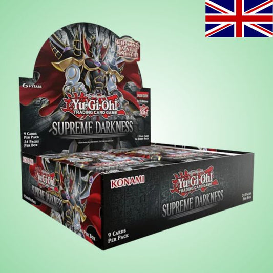 [Vorbestellung 23.01.25] Yu-Gi-Oh! Supreme Darkness - Booster Display (24 Booster) - ENG