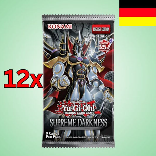 [Vorbestellung 23.01.25] Yu-Gi-Oh! Supreme Darkness - Halbes Display (12 Booster) - DE